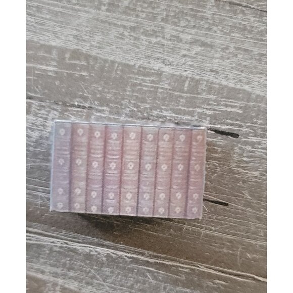 Miniature Books / 9 Book Spines all together - Picture 1 of 10